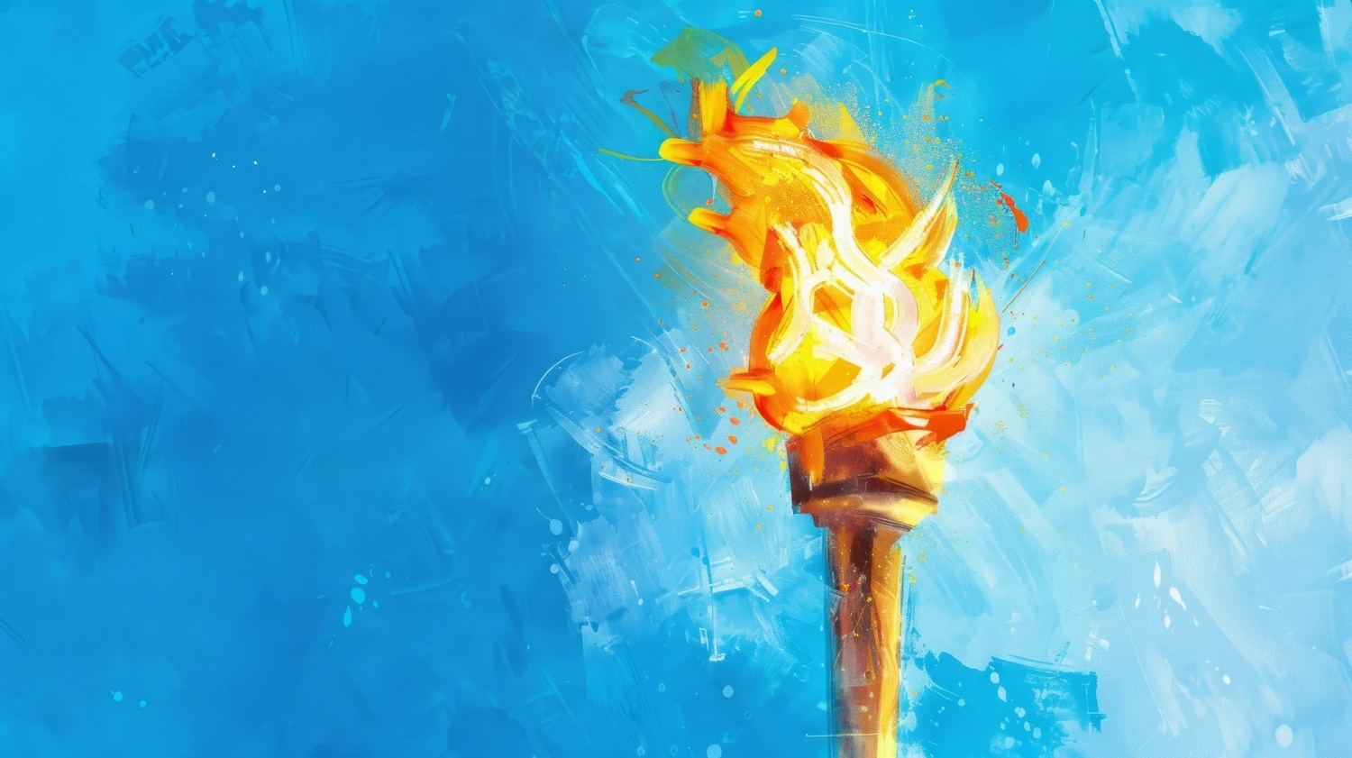 Olympic Torch - The Next Lap Foundation